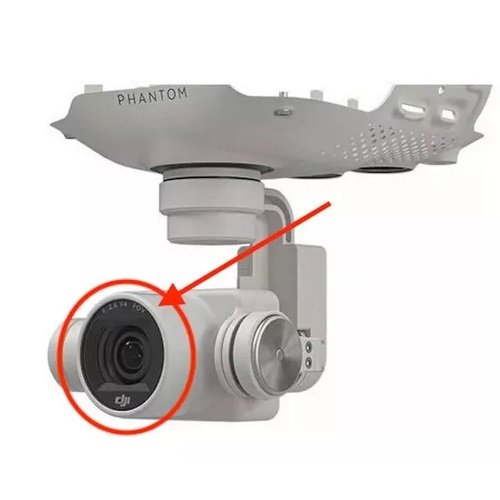 Aro del Lente Gimbal Camara Original para DJI Phantom 4 Pro - Imagen 2