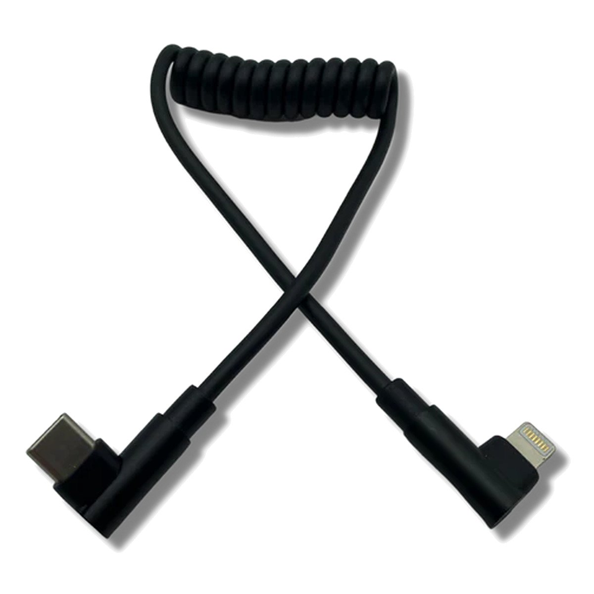 Cable DJI en espiral USB-C a Lightning (Para Radio Control)